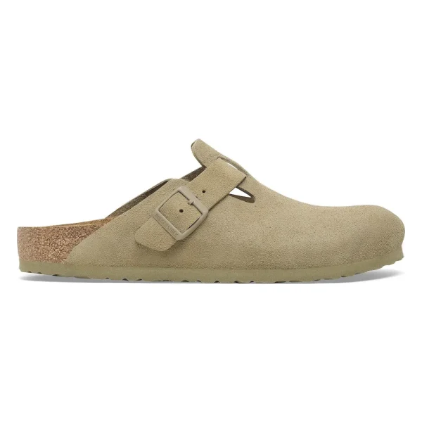 Boston Suede Leather Faded Khaki - Image 5
