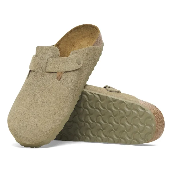 Boston Suede Leather Faded Khaki - Image 2