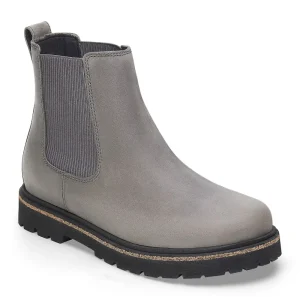 Highwood Slip On Mid Women Nubuck Leather Graphite