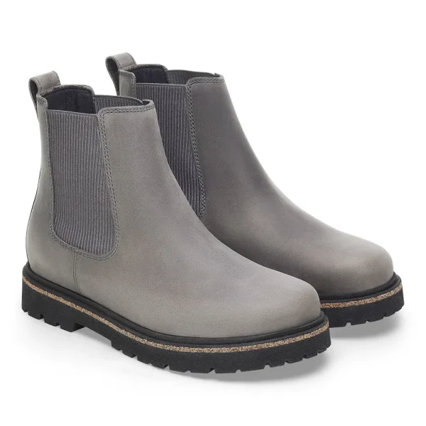 Highwood Slip On Mid Women Nubuck Leather Graphite - Image 6