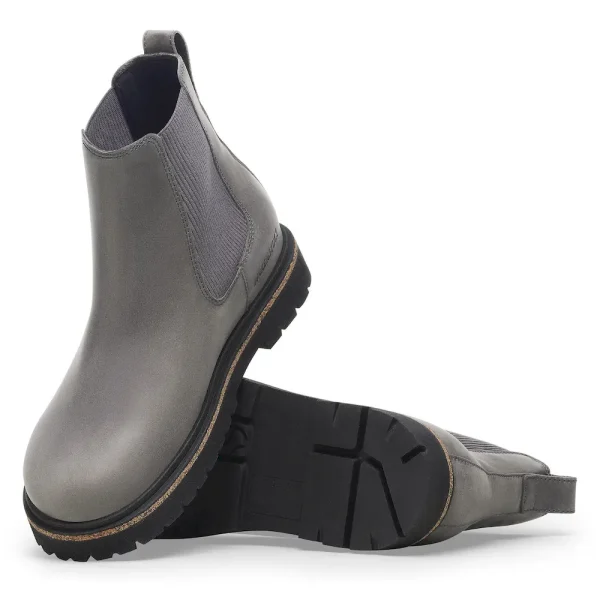 Highwood Slip On Mid Women Nubuck Leather Graphite - Image 4