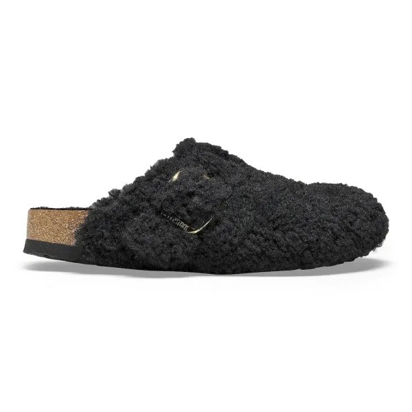Boston Big Buckle Shearling Black Gold - Image 7