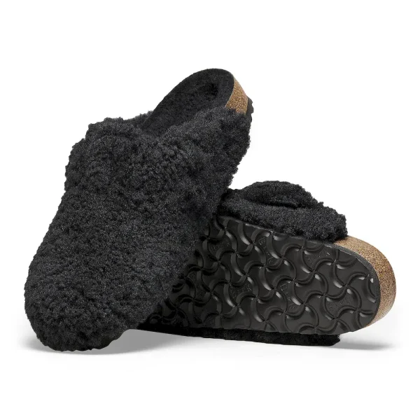 Boston Big Buckle Shearling Black Gold - Image 4