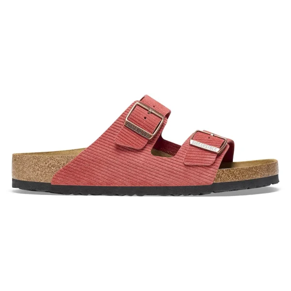 Arizona Suede Embossed Corduroy Sienna Red - Image 9