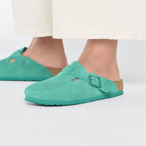Boston Suede Leather Digital Green - Image 3