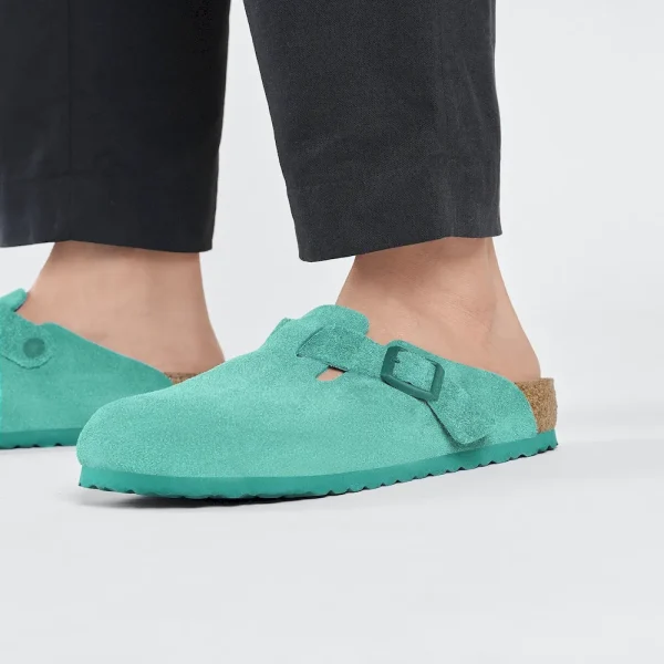 Boston Suede Leather Digital Green - Image 4