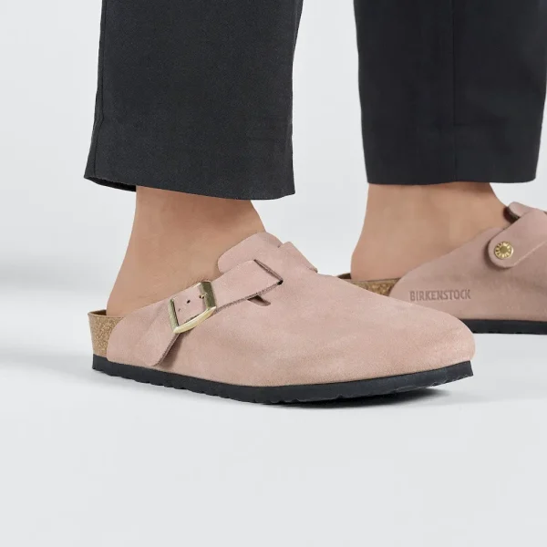 Boston Suede Leather Light Rose - Image 5