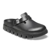 Boston Chunky Leather Black