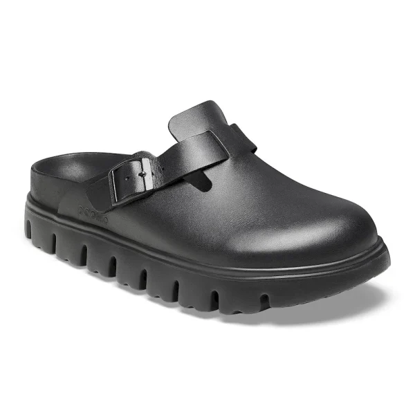 Boston Chunky Leather Black