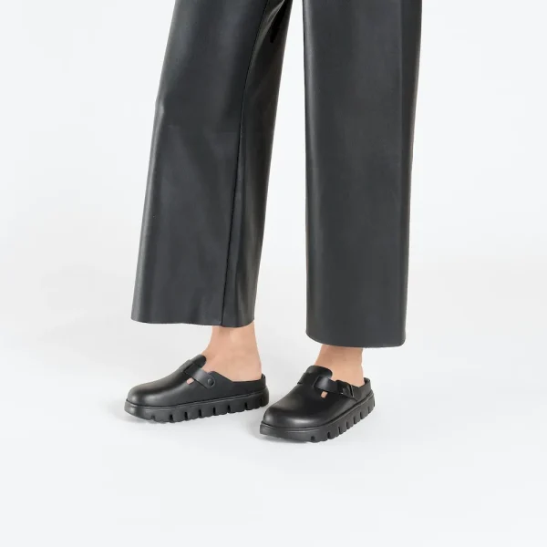 Boston Chunky Leather Black - Image 2