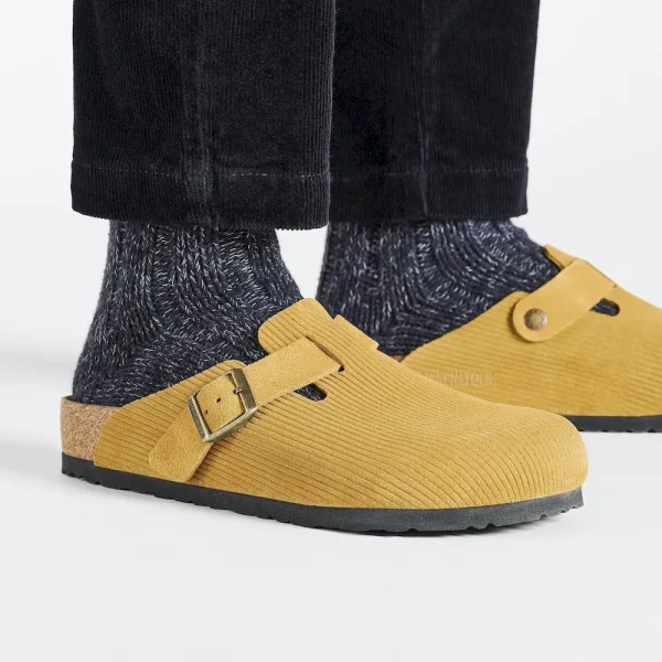 Boston Suede Embossed Corduroy Cork Brown - Image 5