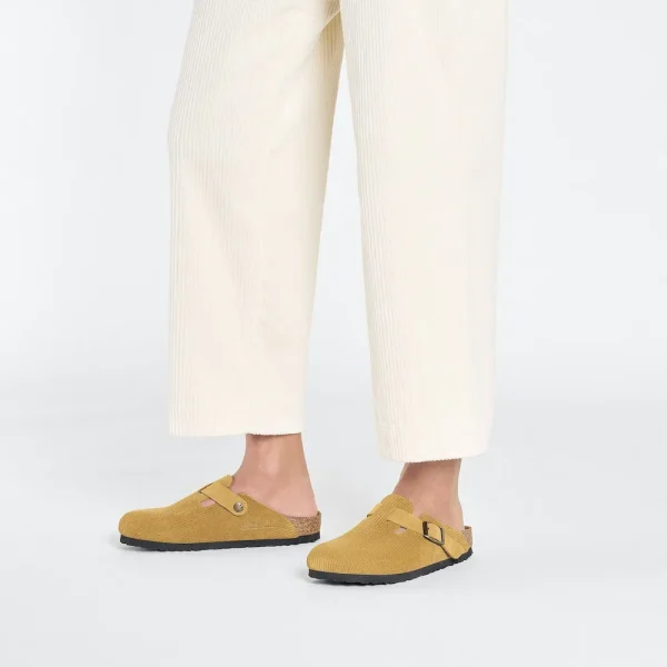 Boston Suede Embossed Corduroy Cork Brown - Image 2