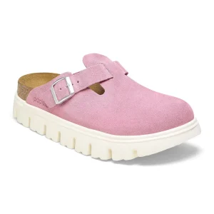 Boston Chunky Suede Leather Candy Pink