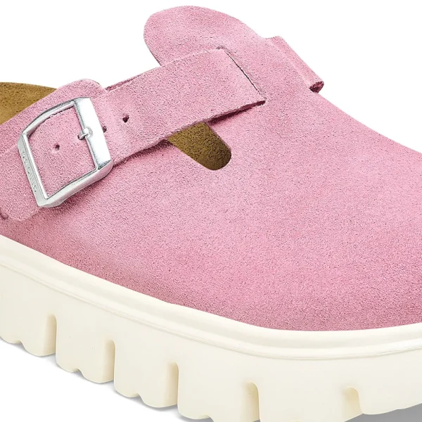 Boston Chunky Suede Leather Candy Pink - Image 8