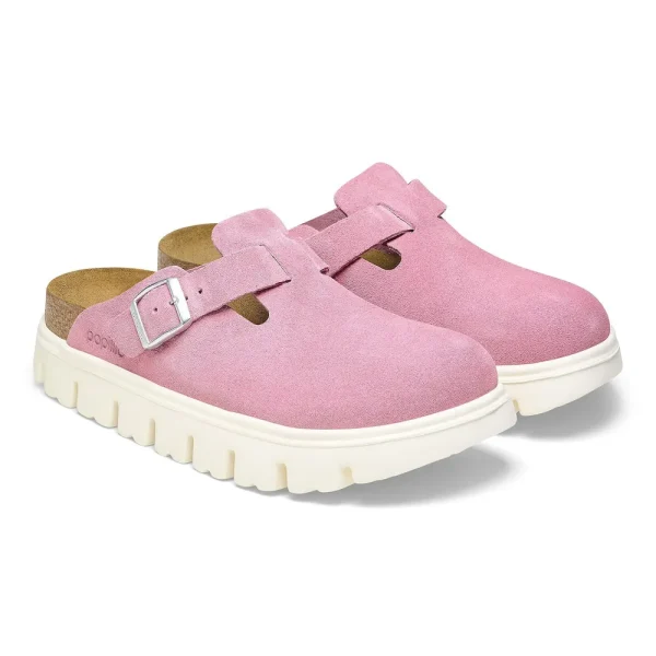 Boston Chunky Suede Leather Candy Pink - Image 6