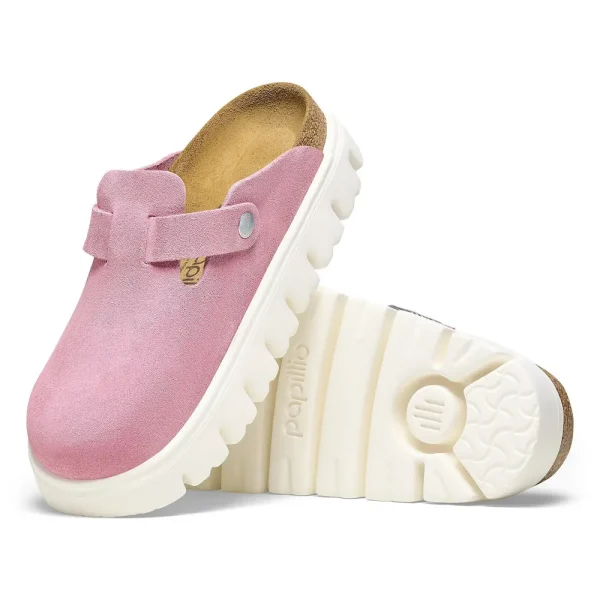 Boston Chunky Suede Leather Candy Pink - Image 4