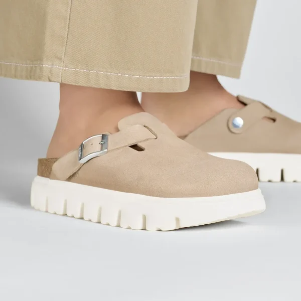 Boston Chunky Suede Leather Warm Sand - Image 3