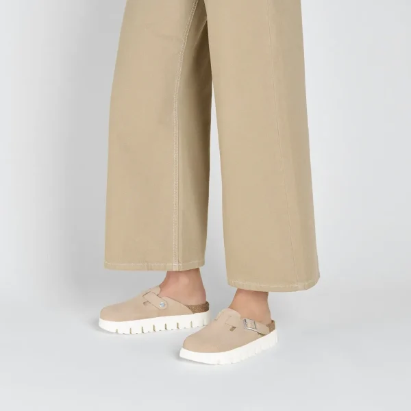 Boston Chunky Suede Leather Warm Sand - Image 2