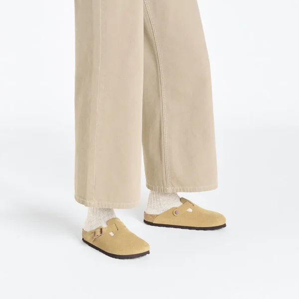 Boston Suede Leather Latte Cream - Image 2