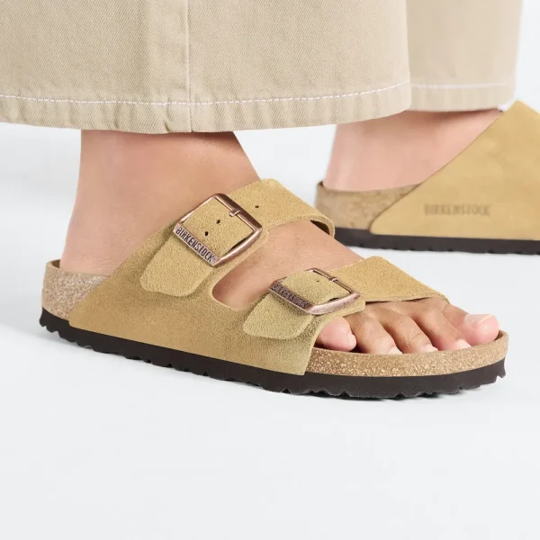 Arizona Suede Leather Latte Cream - Image 4