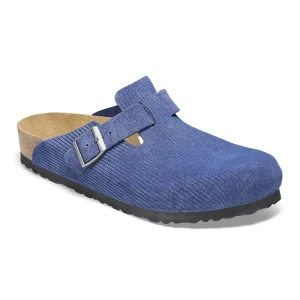 Boston Suede Embossed Corduroy Indigo