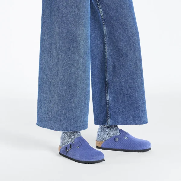 Boston Suede Embossed Corduroy Indigo - Image 2