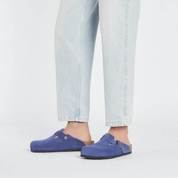 Boston Suede Embossed Corduroy Indigo - Image 3