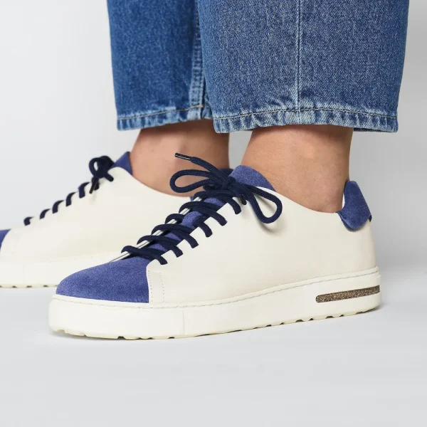 Bend Low Decon Pop Natural Leather-Nubuck Indigo Blue/Eggshell - Image 3