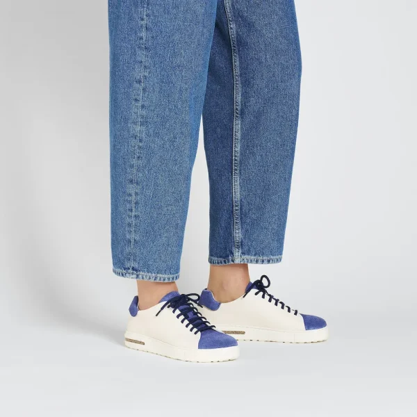 Bend Low Decon Pop Natural Leather-Nubuck Indigo Blue/Eggshell - Image 2