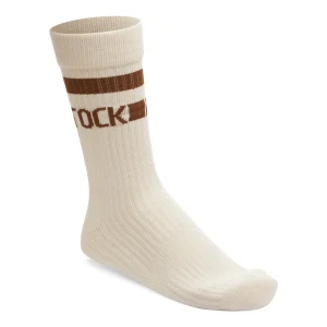 Cotton Tennis Socks Cotton-Polyamide-Elastane Eggshell