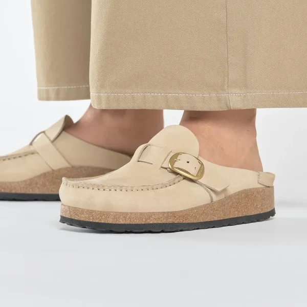 Buckley Nubuck Leather Sandcastle - Image 3