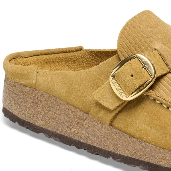 Buckley Suede Embossed Corduroy Cork Brown - Image 8