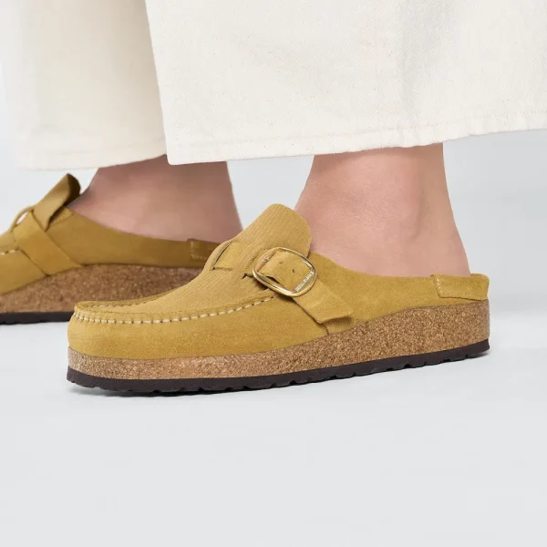Buckley Suede Embossed Corduroy Cork Brown - Image 3