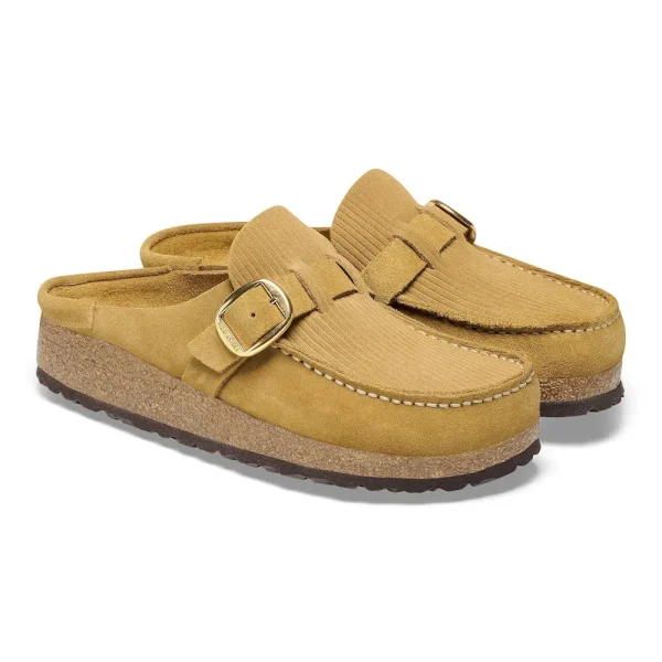 Buckley Suede Embossed Corduroy Cork Brown - Image 6
