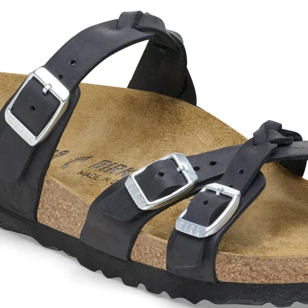 Franca Braided Oiled Leather Black - Image 8