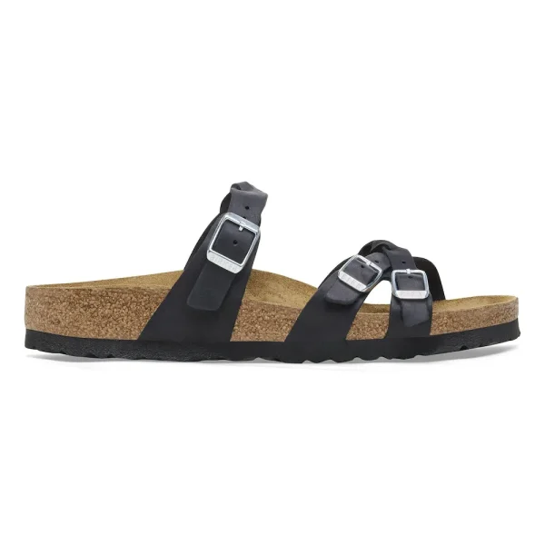 Franca Braided Oiled Leather Black - Image 7