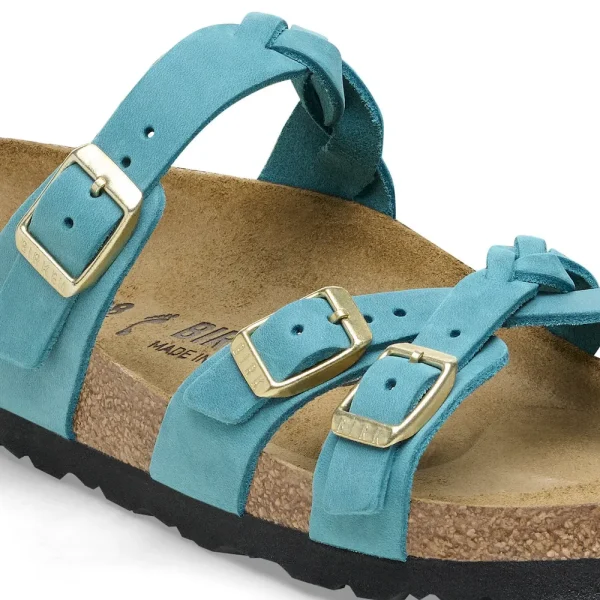Franca Braided Oiled Leather Biscay Bay - Image 8
