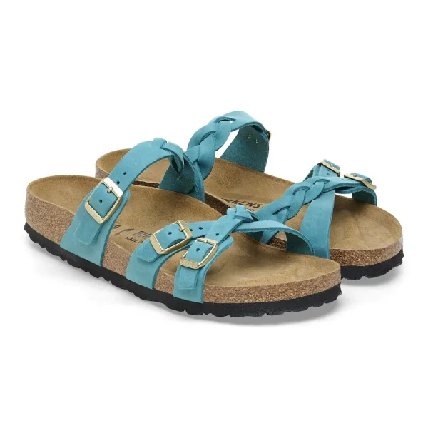 Franca Braided Oiled Leather Biscay Bay - Image 6