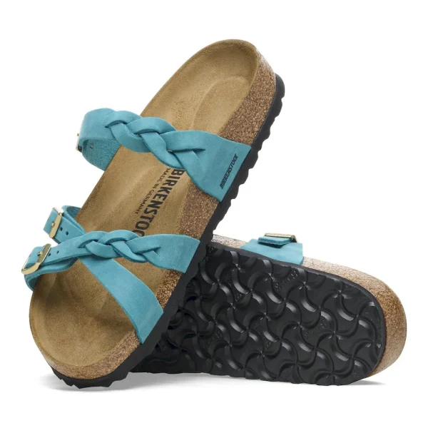 Franca Braided Oiled Leather Biscay Bay - Image 4