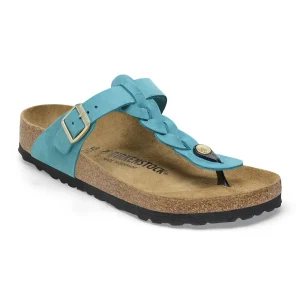 Gizeh Braided Oiled Leather Biscay Bay