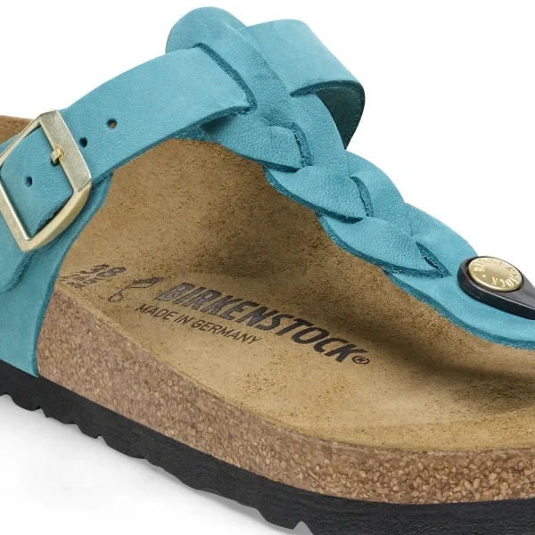 Gizeh Braided Oiled Leather Biscay Bay - Image 8