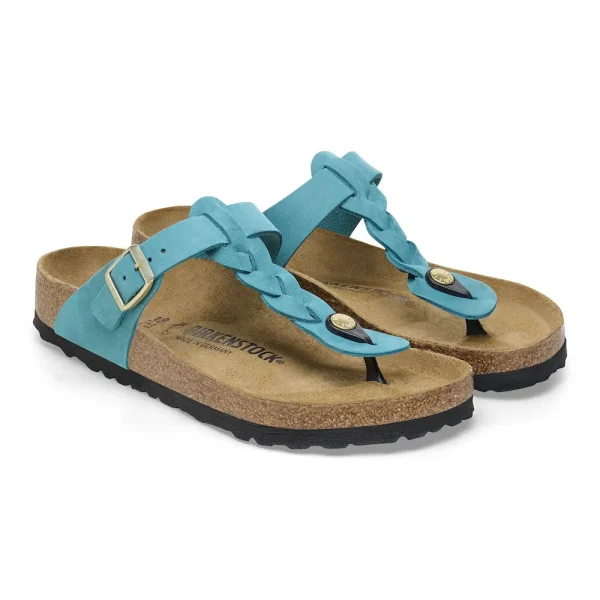 Gizeh Braided Oiled Leather Biscay Bay - Image 6