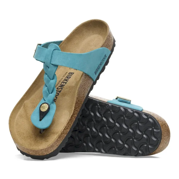 Gizeh Braided Oiled Leather Biscay Bay - Image 4