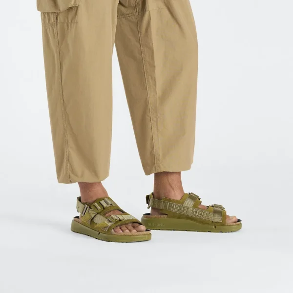 Shinjuku Leather-Textile Pine Green - Image 2