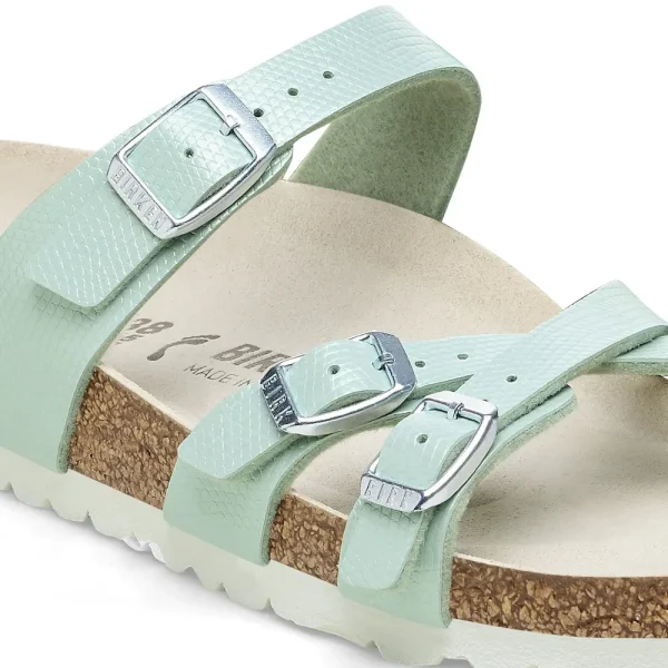 Franca Birko-Flor Embossed Shiny Surf Green - Image 8
