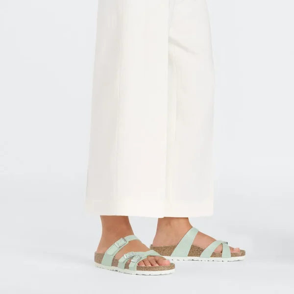 Franca Birko-Flor Embossed Shiny Surf Green - Image 2