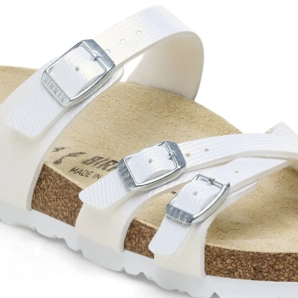 Franca Birko-Flor Embossed Shiny White - Image 8
