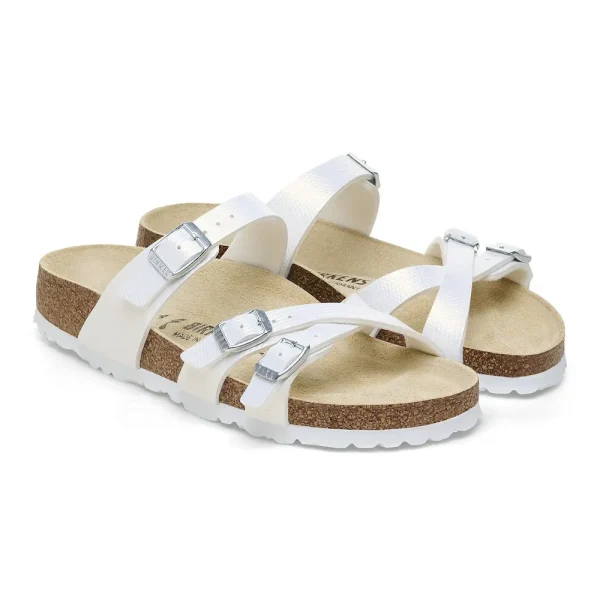 Franca Birko-Flor Embossed Shiny White - Image 6