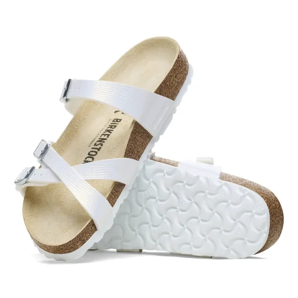 Franca Birko-Flor Embossed Shiny White - Image 4