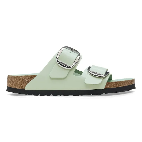 Arizona Big Buckle Natural Leather Patent High Shine Surf Green - Image 7